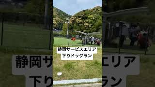 静岡サービスエリア下り。ドッグラン