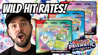 *MUST OPEN* Prismatic Evolutions Tech Sticker Collection OPENING