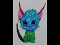 Arts for Kids: Organic and Inorganic Lines - Mythical Kitten Dragon Drawing