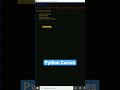 Python Curses Project #pythonprogramming #pythonforbeginners #pythontutorial #python #programming