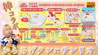 まさかの神コラボ！からあげクン×サンリオキャラクターズ当りくじ！