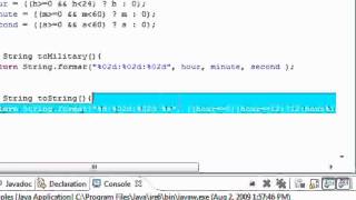 Java Programming Tutorial 37 Display Regular time Copy