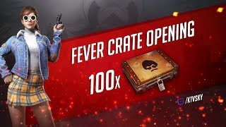 NEW PUBG FEVER CRATE OPENING