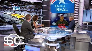 Bradley Beal laughs over tweet to Jayson Tatum and John Wall interviewing him | SportsCenter | ESPN