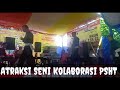 atraksi kolaborasi psht martial art of silat