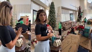 VOLGMAS🎄 Kim flores Comenzamos la decoracion navideña 🎄🎄