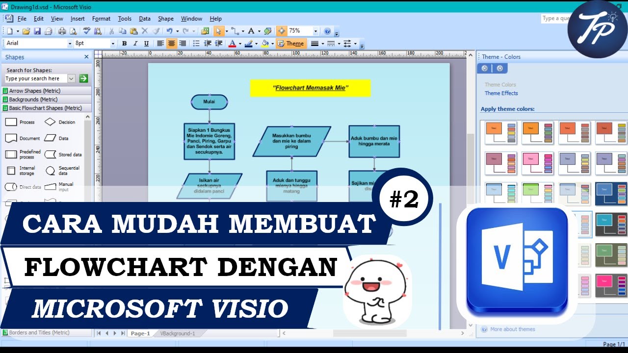 Cara Membuat Flowchart Dengan Visio - IMAGESEE