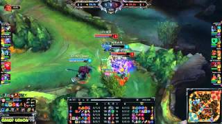 LOL - 블리츠크랭크장인 치쯔스틱 끈다 끌어 - 150311 Kor Highlight - Faker, Cpt Jack, Chaser, Easyhoon, Bang, 치쯔스틱