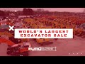 World's Largest Excavator Sale | Euro Auctions Leeds | 26th - 29th April 2023