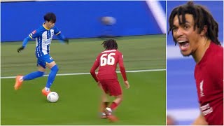 Kaoru Mitoma Keeps Humiliating Alexander-Arnold | Liverpool