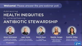 AMR Exchange: Addressing Health Inequities by Strengthening Antibiotic Stewardship Webinar