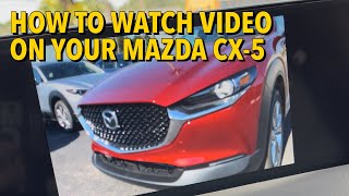 How To Watch Video on Your Mazda CX-5 #shorts