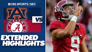 Auburn vs No. 7 Alabama: Extended Highlights I CBS Sports HQ