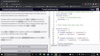 FreeCodeCamp JavaScript Course - Part 4