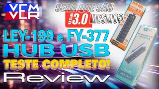 046_24 - REVIEW - TESTE COMPLETO DE PERFORMANCE HUB USB LEY-199 e FY-377