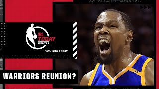 Warriors-Kevin Durant reunion NOT LIKELY - Kendra Andrews | NBA Today