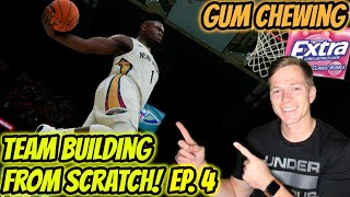 ASMR Gaming: NBA 2K22 | Building A Team From Scratch! Ep. 4 - Gum Chewing & Whispering