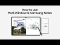 Galaxy Tab S8 | How To Multi Window | Samsung