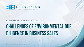 Challenges of Environmental Due Diligence in Business Sales