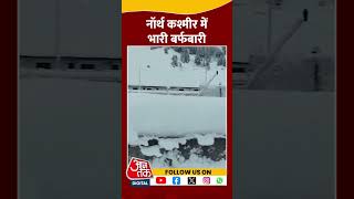 Kashmir Snowfall: North Kashmir के Bandipora district में भारी बर्फबारी | #shorts #shortvideo