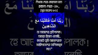 Rabbana dua -18 । কোরআনে বর্ণিত দোয়া।  Dua from Quran ৷ রবাবানা দোয়া-১৮