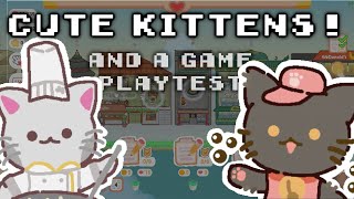 Clickerlike (?) shop automation sim - let's playtest Kitten Food Alley