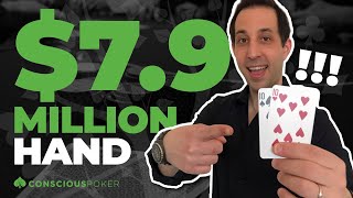 High Stakes Poker: 7.9 Million Dollar Pot in Macau | The Most Epic Hand of NLHE Poker Cash Game