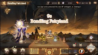 [Onmyoji] Đội hình auto clear mod farm Bondling Fairyland 9s