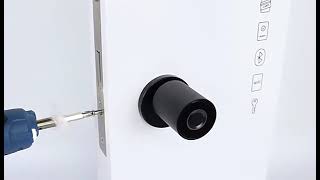 Tuya Bluetooth Fingerprint Door Lock Cylinder 70mm APP Remote Opens DIY For EU Profile Locks Door