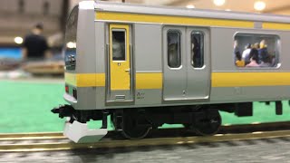 【TOMIX HO】鉄道模型 E231系 中央・総武線 満員電車 並走