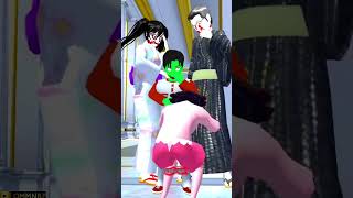 Hantu Bhoot monster Tween Mio👣 Sakura School Simulator Horror Ding Dong #shorts #viral #sojamere