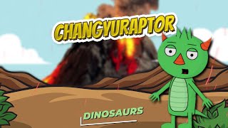 Changyuraptor 🦖🌴 DINOSAURS 🌴🦖