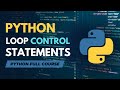 Loop Control Statements in Python | Python Full Course in Hindi/Urdu  - Tutorial #18