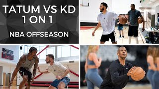 Jayson Tatum & Kevin Durant CRAZY MUTUAL WORKOUT - CP3 & Beal Putting In Work For New NBA Season