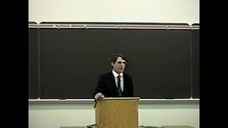 Mike Dombeck's Lecture at Penn State 1995