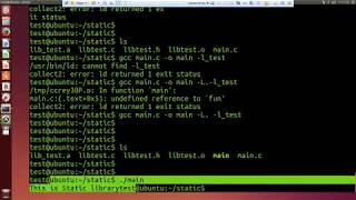 How to Create Static Library
