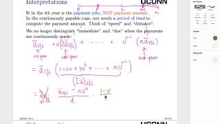 [MATH 2620 Financial Mathematics] Lecture 26: Ch3 Continuously Payable Varying Annuities