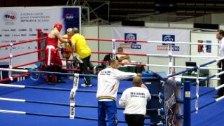 Tomas Olberkis vs Dimitru Lupu European Junior Boxing Championships 2012