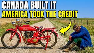 The Iconic Indian Motorcycle: Built in Canada, Claimed by America.They Made Sure You'd Never Know