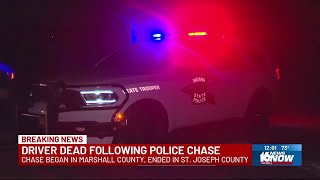Suspect dead after multi-county police chase in Michiana
