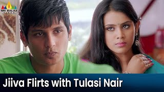 Jiiva Coffee Date with Thulasi Nair | Rangam 2 | Latest Telugu Movie Scenes @SriBalajiMovies