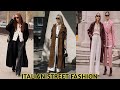 Gorgeous Italian Street Fashion. Explore Italian Fashion Trends for Fall 2024. Luxe Shopping Journey