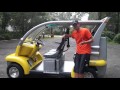 4 Passenger Low Speed Vehicle- Bubble Electric Cart from Moto Electric Vehicles