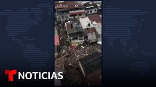 Deslave en Venezuela deja 22 muertos y 52 desaparecidos #Shorts | Noticias Telemundo