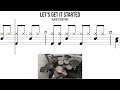 Let's Get It Started   Black Eyed Peas 🥁 Grade 2 Beginner Version