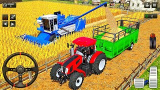 Real Tractor Farming Simulator 2018 - Harvester Tractor Driving #4 - Android Gameplay