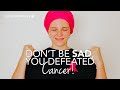 Depression after defeat Cancer? Don't worry, this is what you have to do 👇🏻