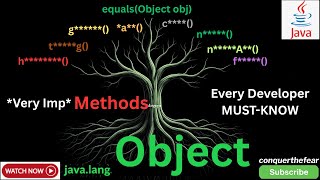 The 8 Essential Object Class Methods Every Java Developer Must Know | java.lang.Object | Interview q