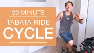 🚴 Indoor Cycling Tabata Workout Ride at Home | Virtual Spin Class with Schwinn IC4