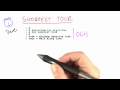 Algorithm For Shortest Tour - Intro to Theoretical Computer Science